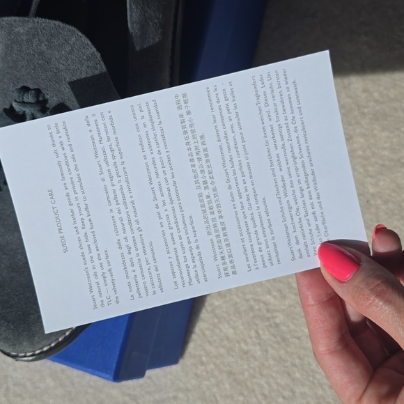 Stuart Weitzman suede loafers - Picture 12 of 14